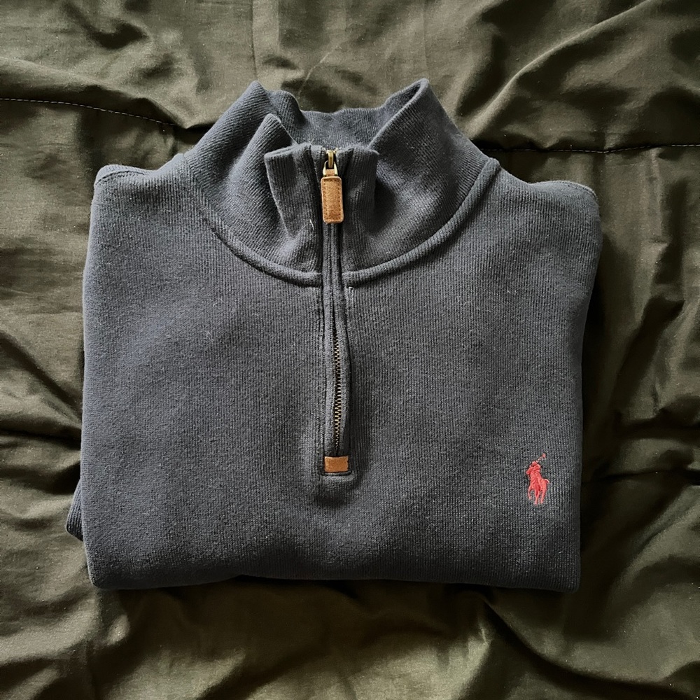 Polo Ralph Lauren Navy Quarter Zip